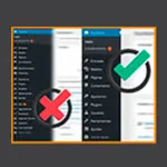 Modificar la apariencia del menú de administración de wordpress